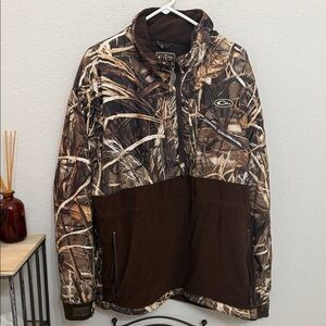 Drake Brown and Tan Performance Jacket